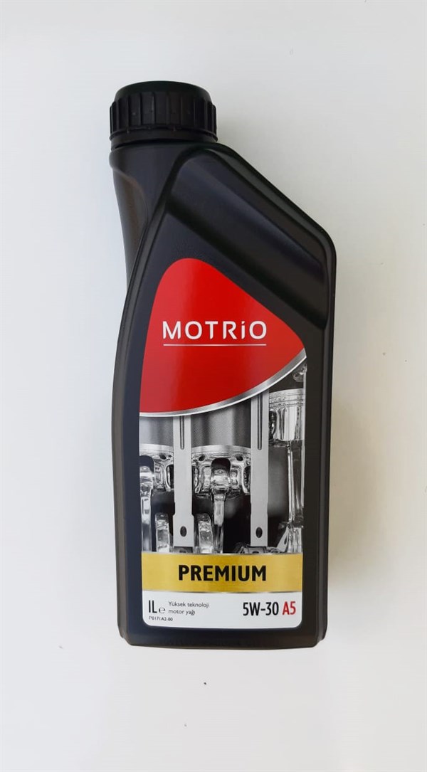 Motrio Premium 5W-30 A5 1 Litre Yüksek Teknoloji Motor Yağı 