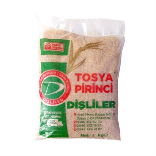 Dişliler Tosya Pirinci 5 Kg.